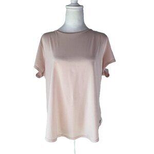 Ivanka Trump  Pink XL Performance Mesh-Back Top - Conquer Your Workout in Style